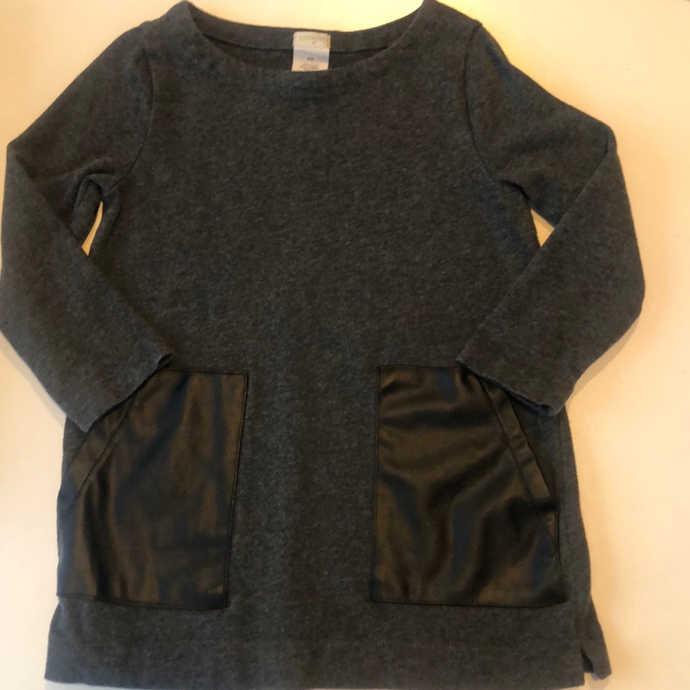 Crewcuts girls too with faux leather pockets